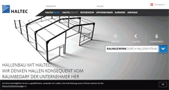 Desktop Screenshot of haltec.at