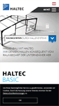 Mobile Screenshot of haltec.at