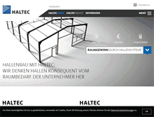 Tablet Screenshot of haltec.at