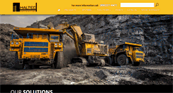 Desktop Screenshot of haltec.com