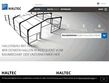 Tablet Screenshot of haltec.ch