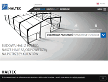 Tablet Screenshot of haltec.pl