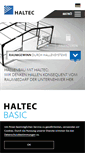 Mobile Screenshot of haltec.de