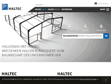 Tablet Screenshot of haltec.de