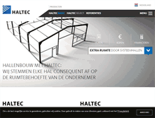 Tablet Screenshot of haltec.nl