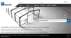 Desktop Screenshot of haltec.fr